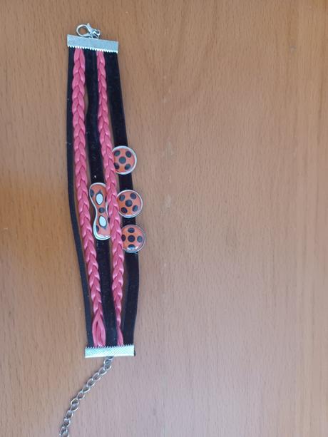 Náramok na ruku beruška (ladybug), 