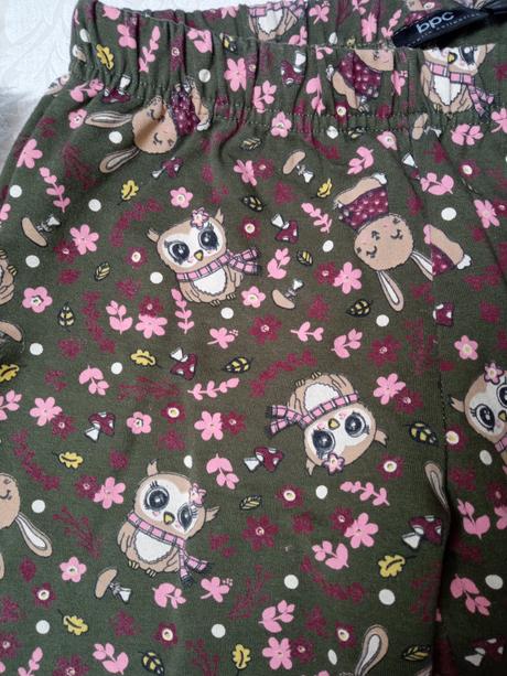 Dievčenské vzorované legíny (13 r.), bonprix,158