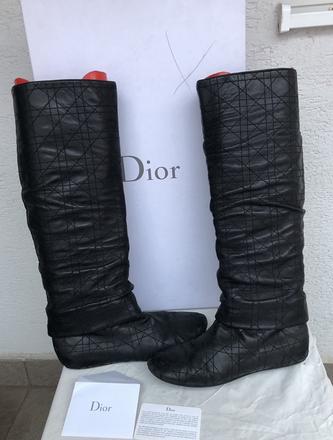 Dior original kozene cizmy, dior,38