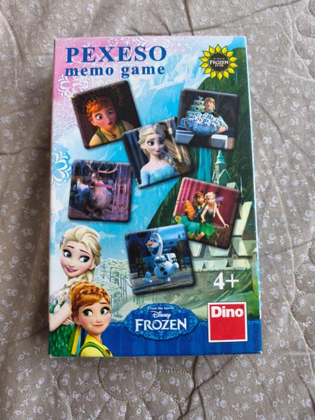 Drevené pexeso frozen, 