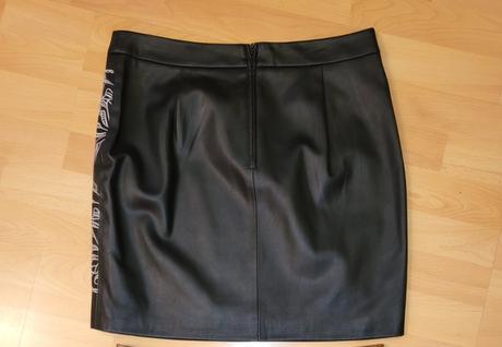 Koženková sukňa veľ.40, orsay,m