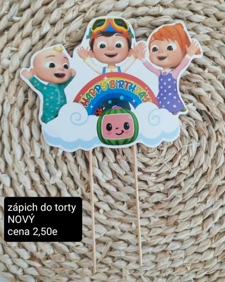 Cocomelon párty doplnky,