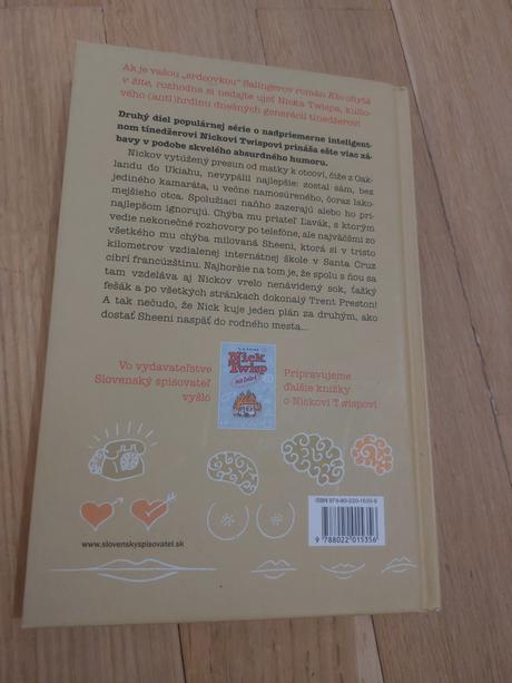 Kniha nick twisp v putách, 