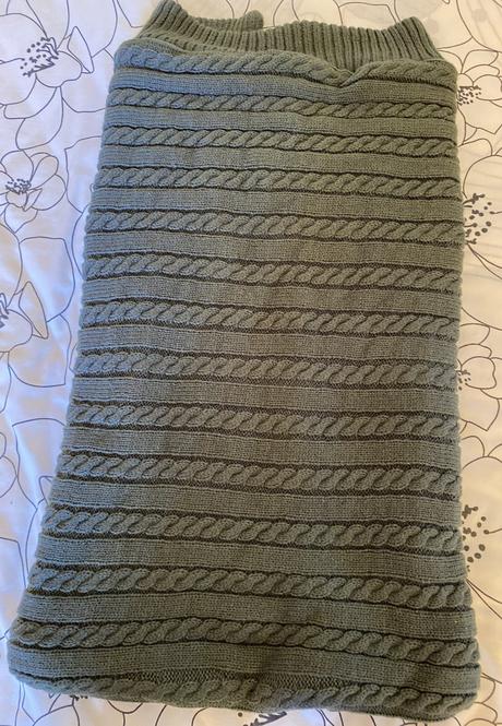 Teplý vak kožušinka - pletenina  + čiapka, 74