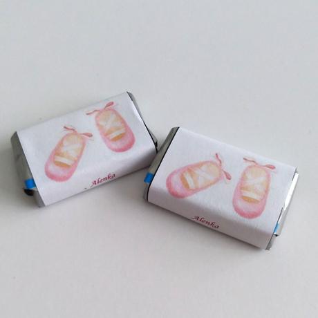 Miničokoládky na krstiny/narodeniny, 