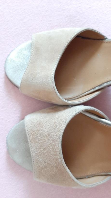 Kožené sandálky, 39