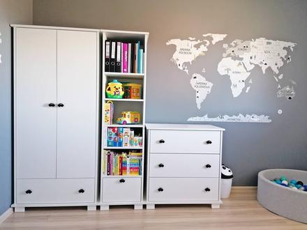 Komoda rôzne farby,úchytky, 