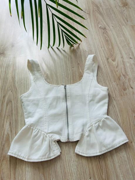 Krásny viral top značky green apple, pc 43 eur, m
