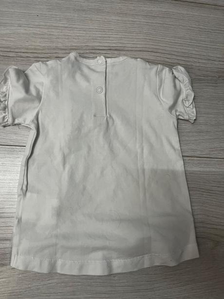 Talianske biele tričká v top stave, primigi,68