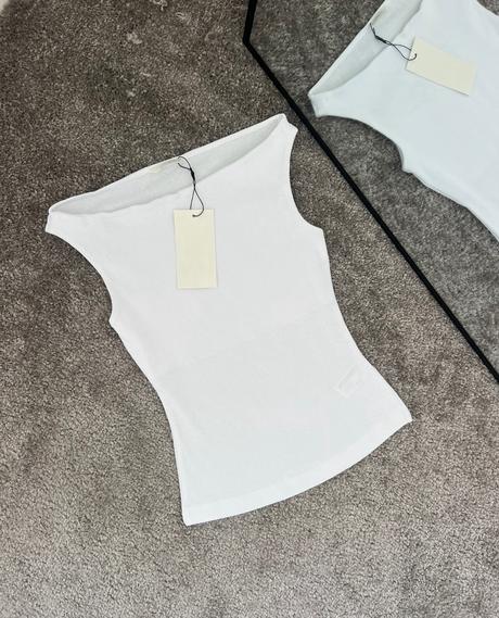 Biely top, zara,m