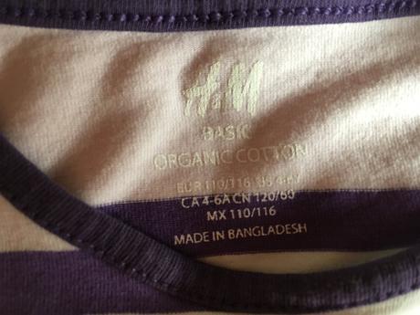 Pasikave tricko, h&m,110