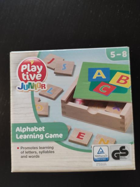 Abeceda - drevené písmenká, 