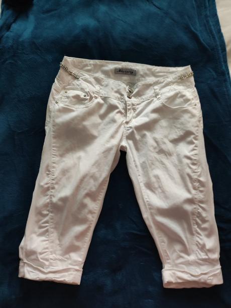 Elastické riflové 3/4ky, 40