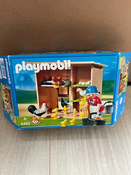 Playmobil kurník so sliepkami model 4492, 