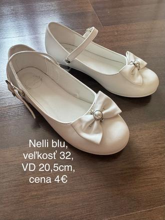 Sviatočné topánky, nelli blu,32