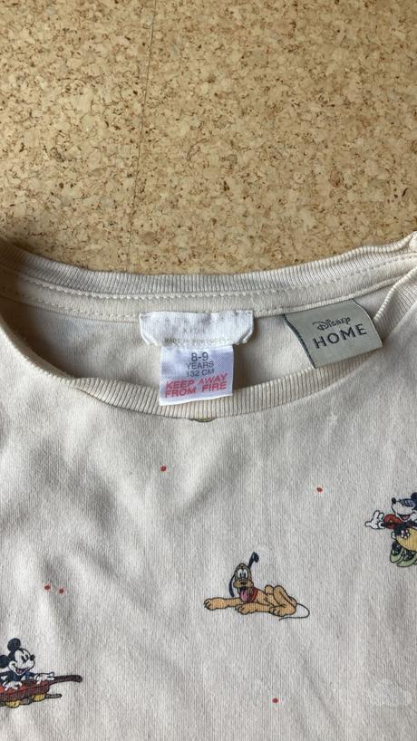 Letné dvojdielne pyžamo mickey, zara,134