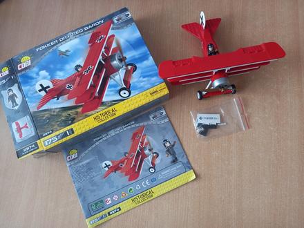 Cobi lietadlo červený barón, 