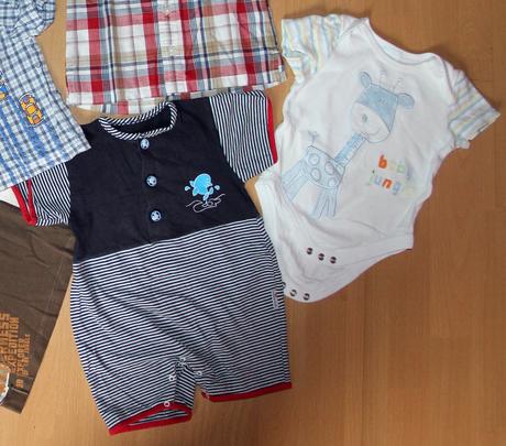 Kosele tricka 6-12m na leto kvalitne, 68–80