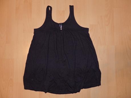 Cierne tielko - tricko, topshop,m