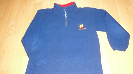 Flísová mikina macko pooh, 122