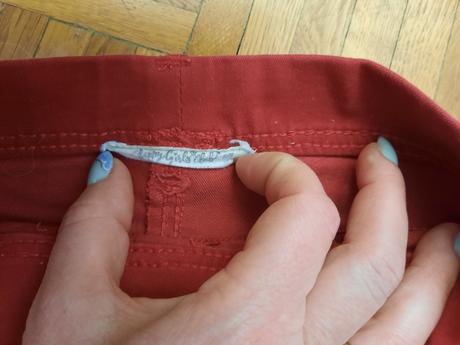 Dievčenské rifle/ džegínsy, c&a,92