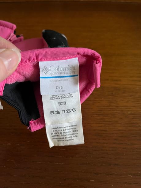 Rukavice columbia na zimné aktivity, columbia,s