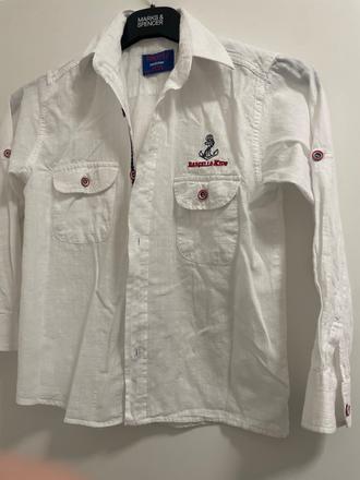 Biela tenšia košeľa, 140