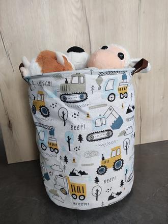 Veľký platený kôš na hračky, 