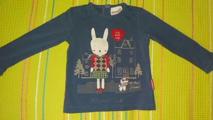 Top tricko so zajkom, coccodrillo,80