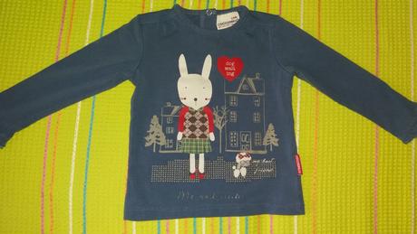 Top tricko so zajkom, coccodrillo,80