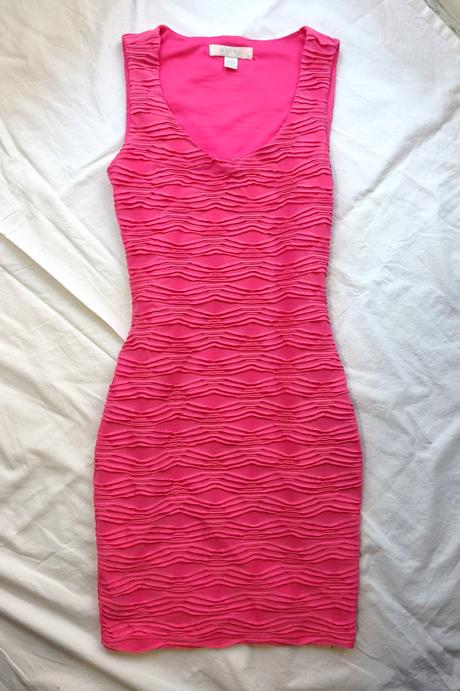 Amisu ružové šaty, amisu,s