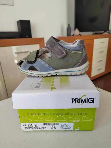 Sandále primigi - modrošedé v.26, primigi,26
