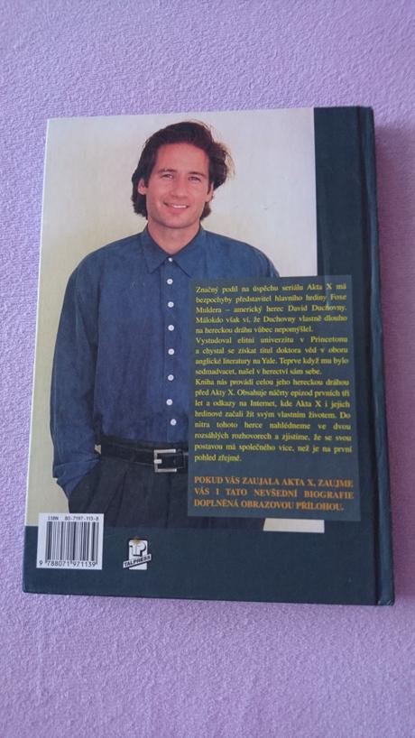 Kniha david duchovny, 