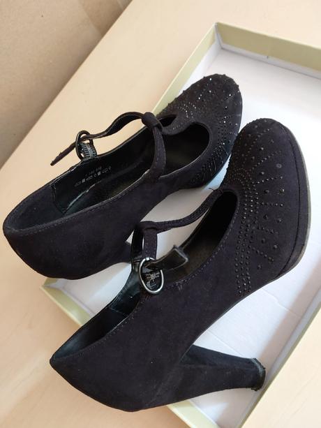 Lodičky čierne, graceland,36