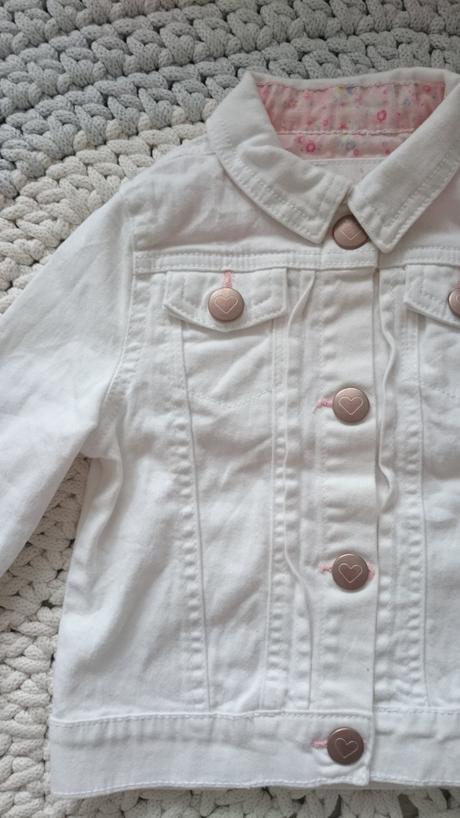 Riflová bundička top stav, young dimension,86