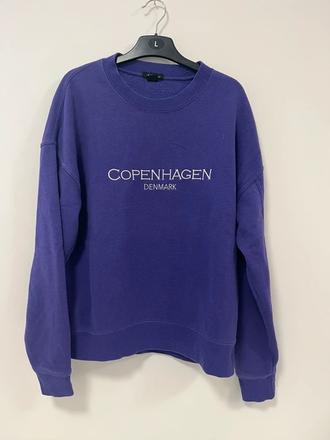 Štýlová fialová mikina amisu copenhagen m, amisu,m
