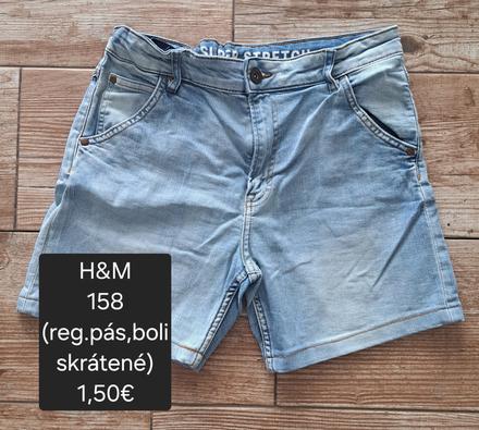 Šortky, h&m,158