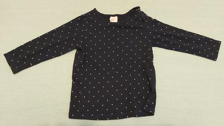 Tričko bodkované h&m 80, h&m,80