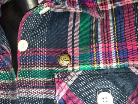 Košeľa retro jeans veľ.s, s