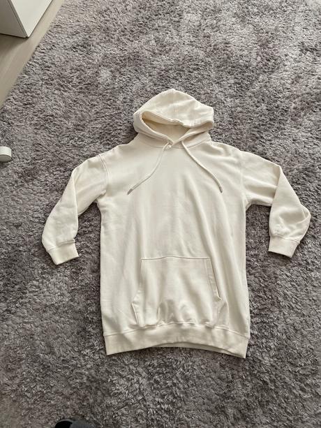 Predlzena mikina oversize, h&m,xs
