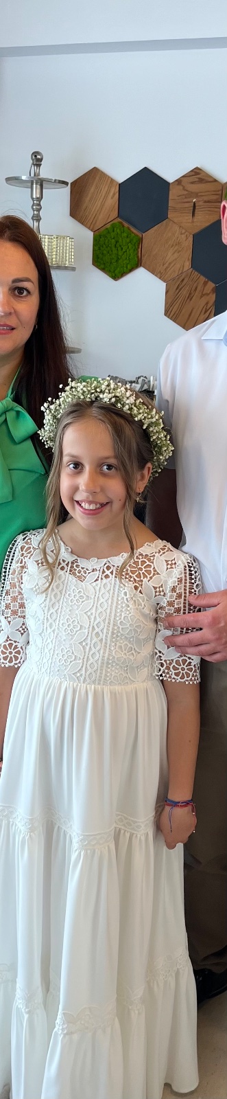 Šaty na prvé sväté prijímanie, 140