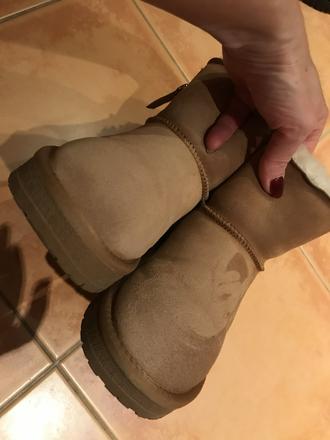 Hnedé čižmy na zimu lasocki, lasocki,34