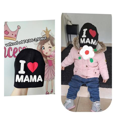 I love mama čiapka, h&m