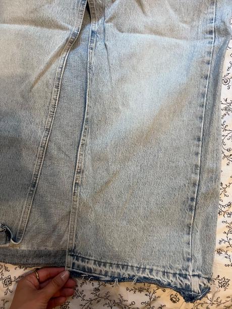 Midi riflova sukna, pull&bear,m