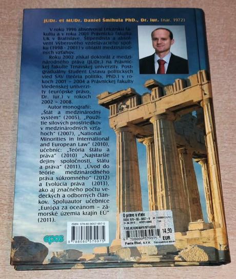 Daniel šmihula- o práve a štáte, 