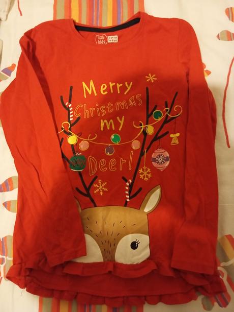 2x vianočné tricko, pepco,134