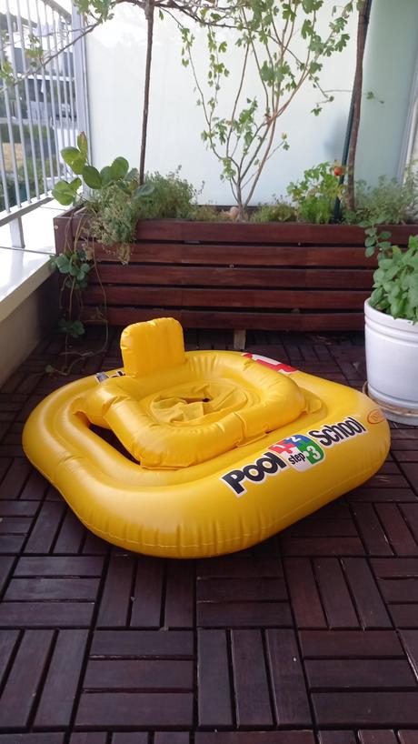 Plávajúce koleso - deluxe baby float pool 1 2 3,