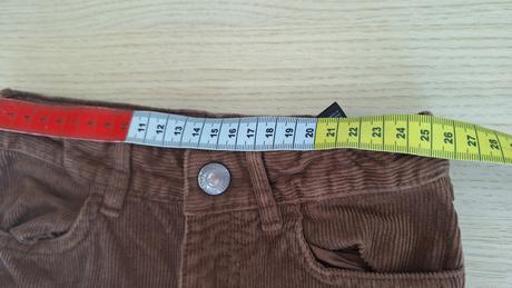 Menšestrové nohavice, h&m,116