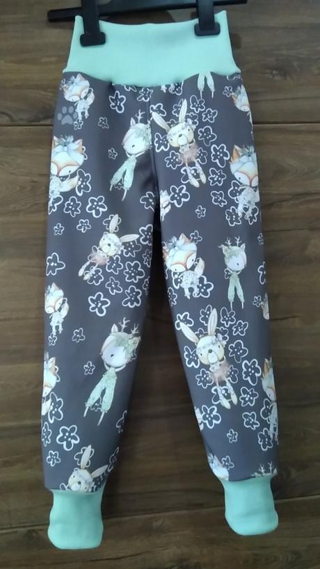 Zimné softshellky kombinované s reflexnym prvkom, 68 - 170