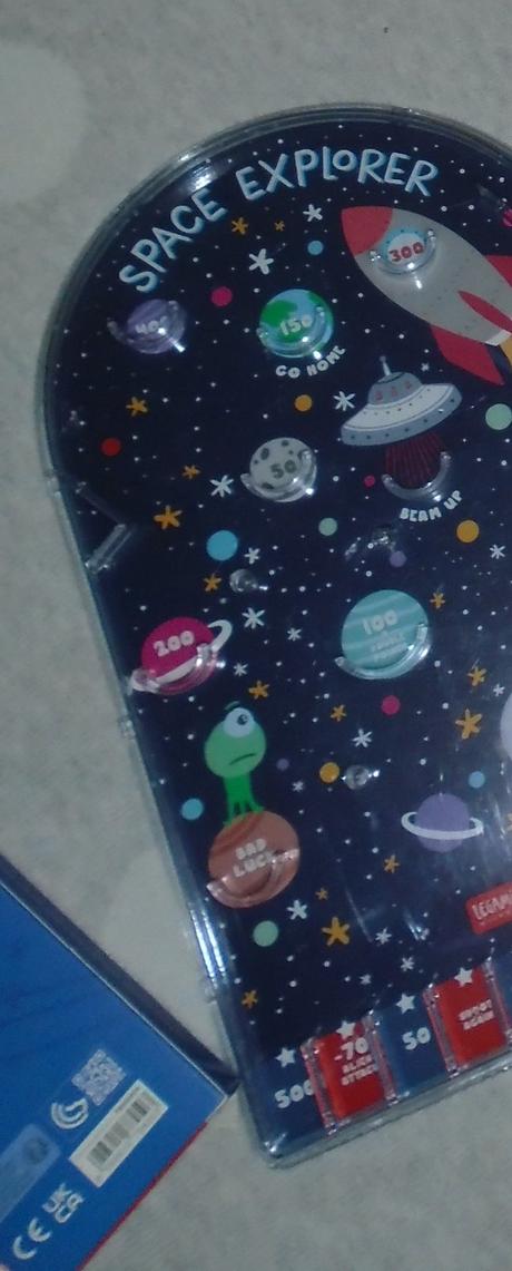 Mini hra pinball - space,